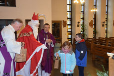 Der heilige Nikolaus in "Heilig Kreuz" Zierenberg